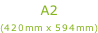 A2 (420mm x 594mm)
